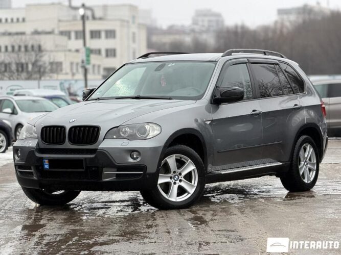 BMW X5 3.0D 2008 doar la InterAuto