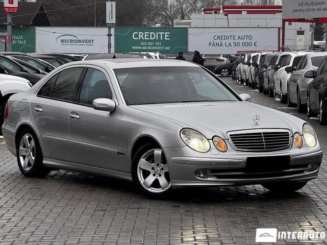 Mercedes E 320 2003 doar la InterAuto