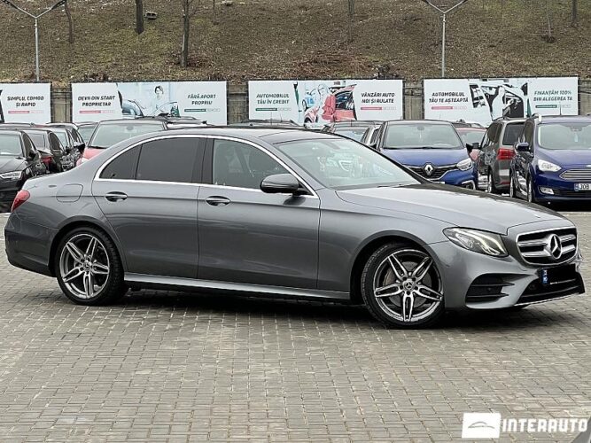 Mercedes E 200 2017 doar la InterAuto