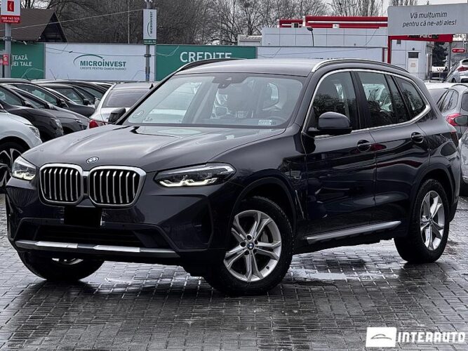 BMW X3 3.0e 2021 doar la InterAuto