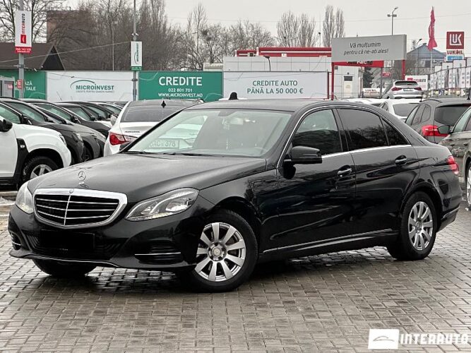 Mercedes E 200 2015 doar la InterAuto