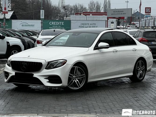 Mercedes E 300 2017 doar la InterAuto