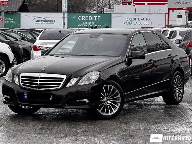 Mercedes E 350 2009 doar la InterAuto