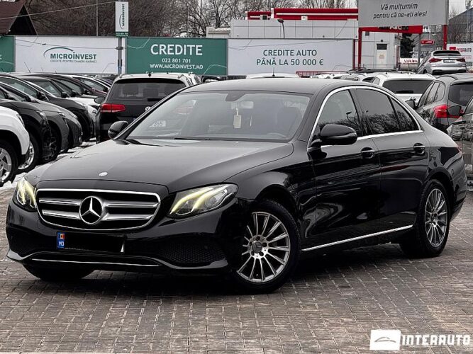 Mercedes E 220 2016 doar la InterAuto