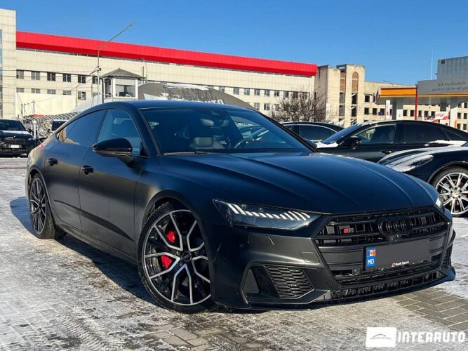 Audi S7 2020 doar la InterAuto