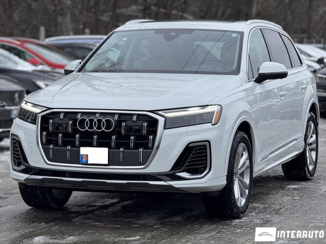 Audi Q7 2024 doar la InterAuto
