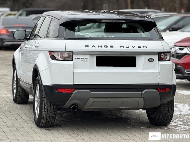 land rover Range Rover Evoque 2012