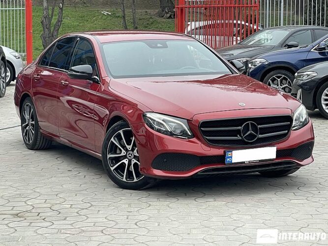 Mercedes E 220 2017 doar la InterAuto