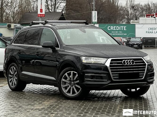 Audi Q7 2017 doar la InterAuto