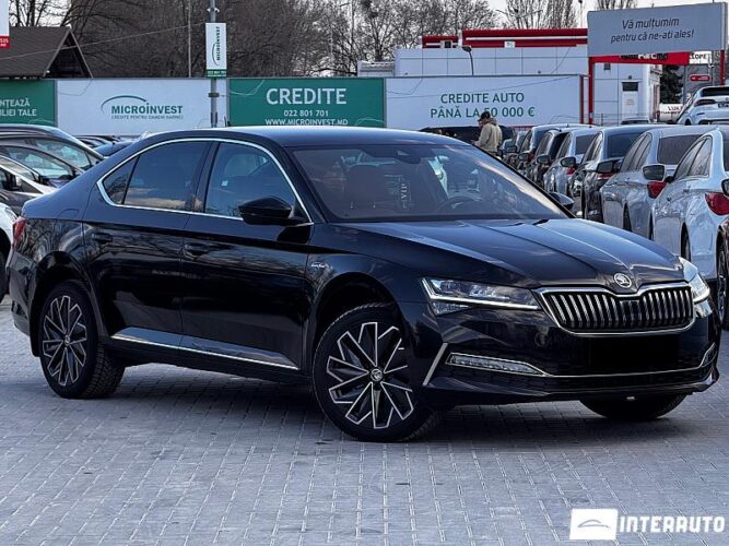 Skoda Superb 2023 doar la InterAuto