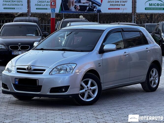 Toyota Corolla 2005 doar la InterAuto