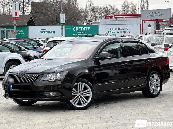 Skoda Superb 2014 doar la InterAuto