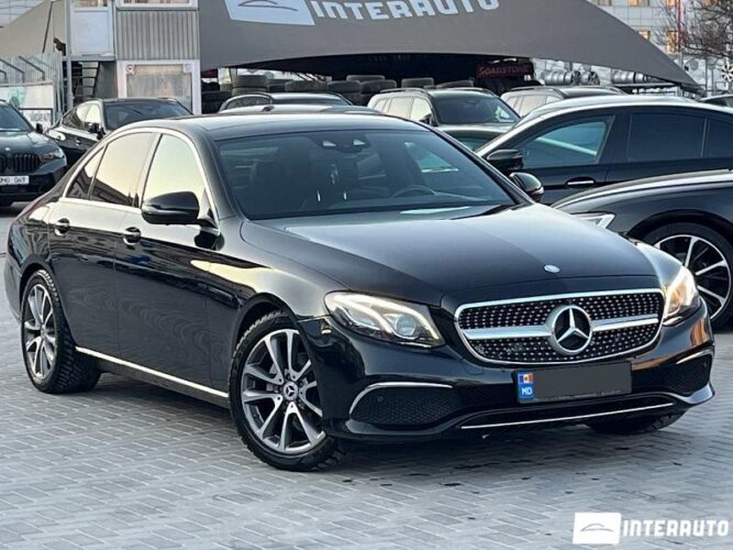 Mercedes E 220 2016 doar la InterAuto