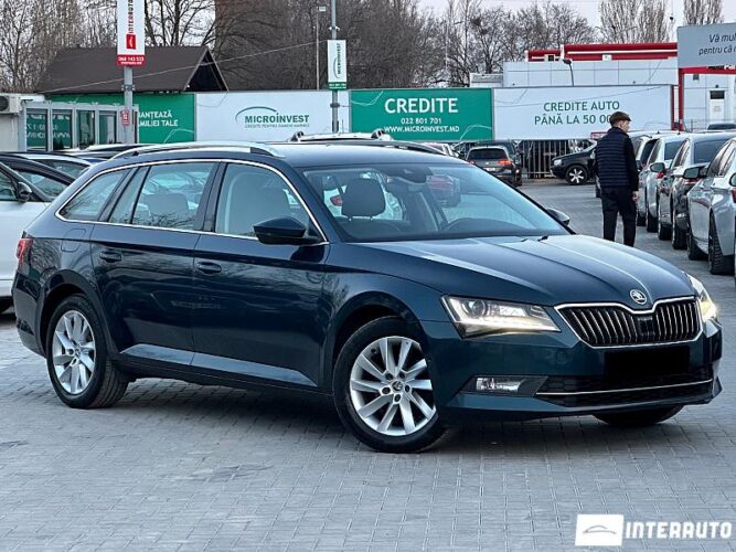 Skoda Superb 2019 doar la InterAuto