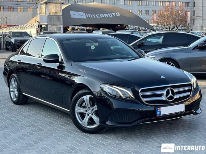 Mercedes E 220 2017 doar la InterAuto