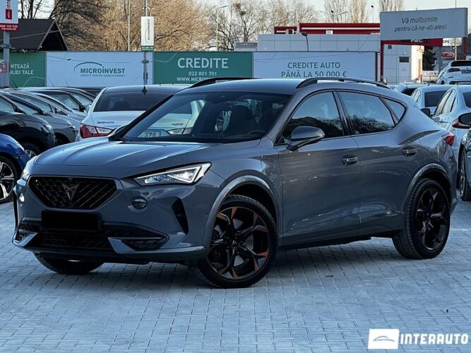 Cupra Formentor 2021 doar la InterAuto