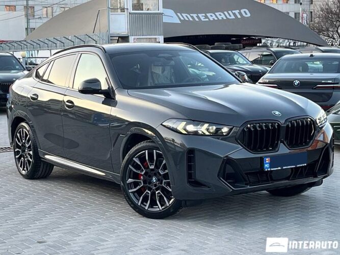 BMW X6 4.0D 2025 doar la InterAuto
