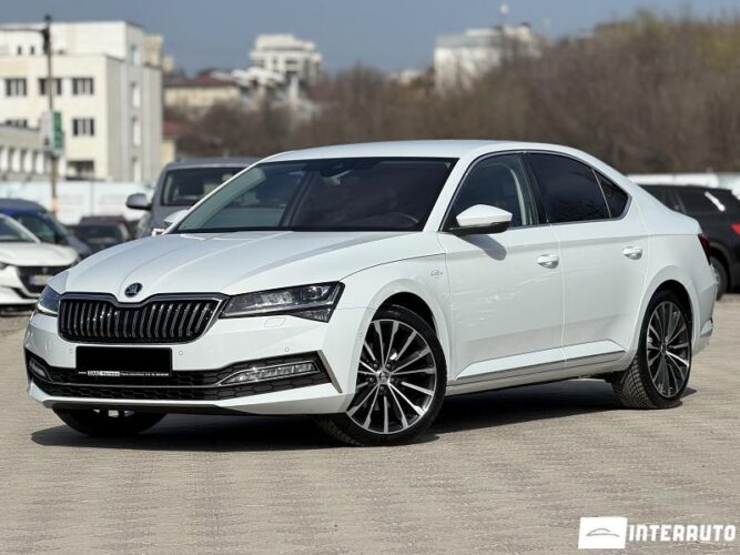 Skoda Superb 2021 doar la InterAuto