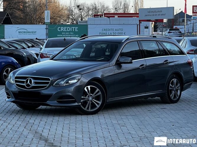 Mercedes E 220 2015 doar la InterAuto