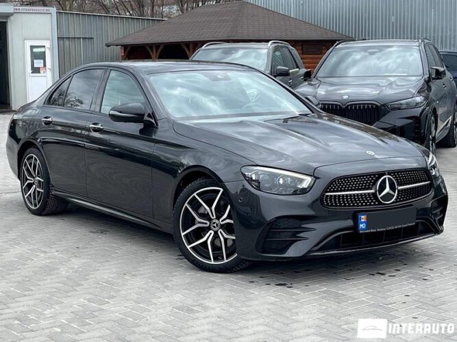 Mercedes E 220 2020 doar la InterAuto