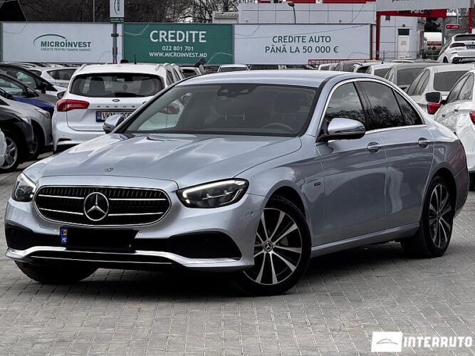 Mercedes E 300de 2020 doar la InterAuto