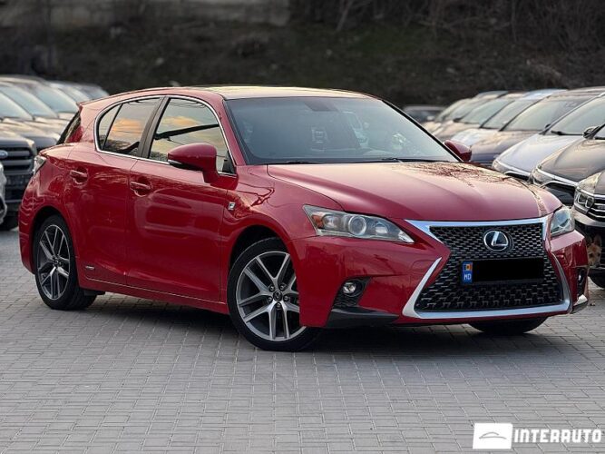 Lexus CT 200h 2015 doar la InterAuto