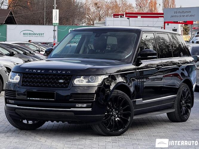 Land Rover Range Rover Vogue 2016 doar la InterAuto