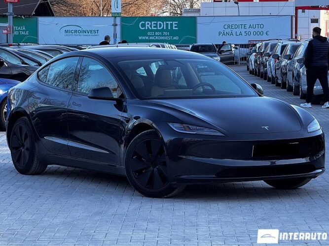 Tesla Model 3 2024 doar la InterAuto
