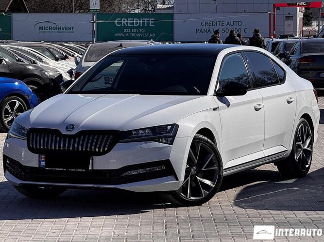 Skoda Superb 2020 doar la InterAuto