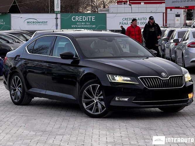 Skoda Superb 2017 doar la InterAuto