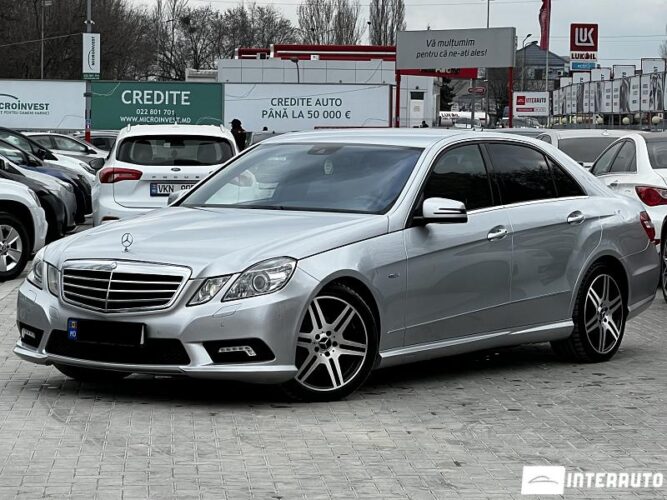 Mercedes E 350 2010 doar la InterAuto