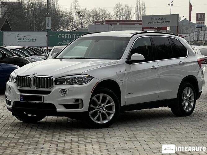 BMW X5 4.0e 2016 doar la InterAuto