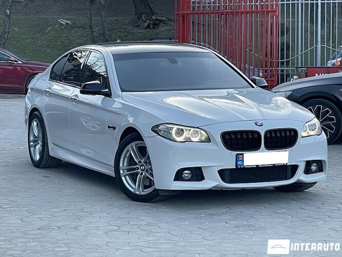 BMW 525 2014 doar la InterAuto