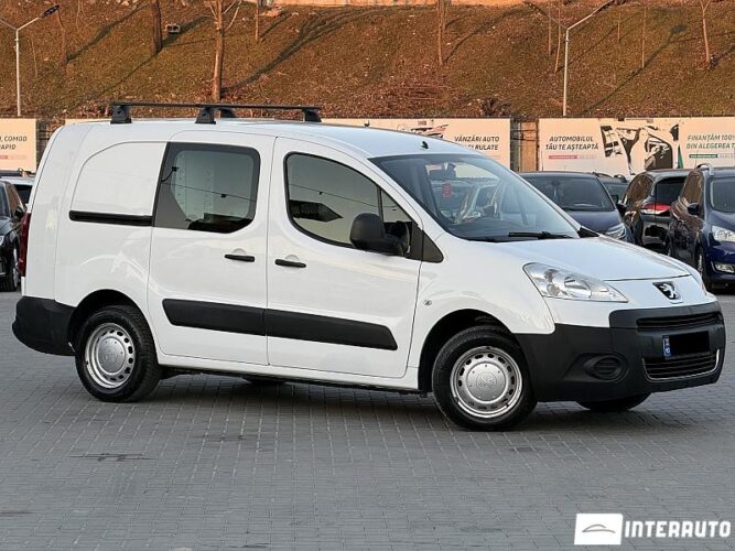 Peugeot Partner 2012 doar la InterAuto