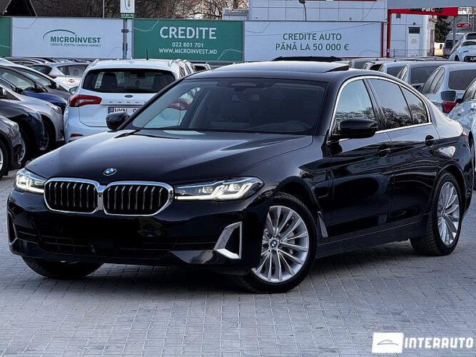 BMW 530e 2021 doar la InterAuto