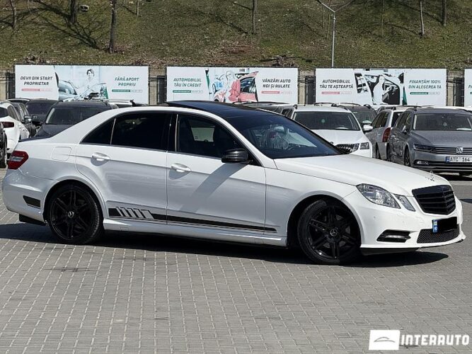Mercedes E 250 2012 doar la InterAuto