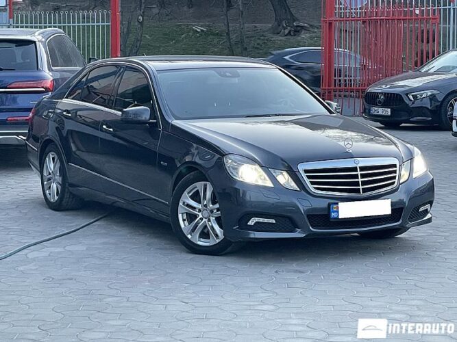 Mercedes E 200 2011 doar la InterAuto