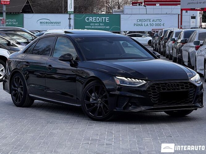 Audi A4 2022 doar la InterAuto