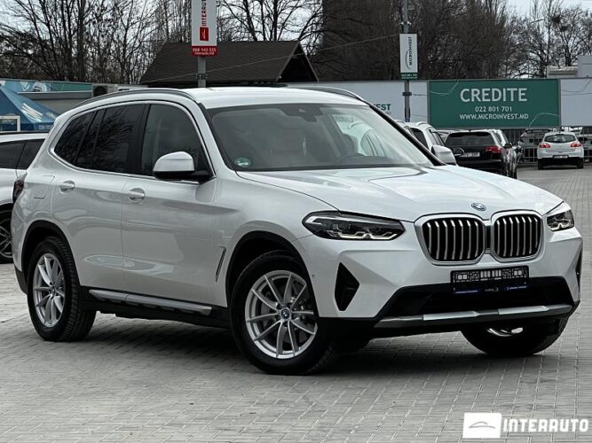 BMW X3 3.0e 2022 doar la InterAuto