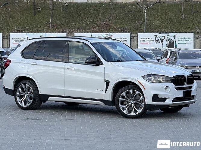 BMW X5 4.0e 2017 doar la InterAuto