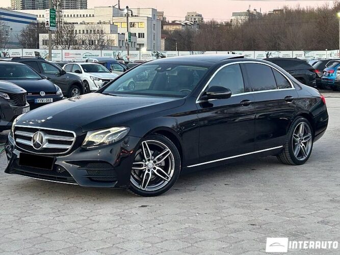 Mercedes E 220 2016 doar la InterAuto
