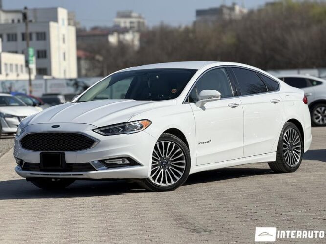 Ford Fusion 2018 doar la InterAuto