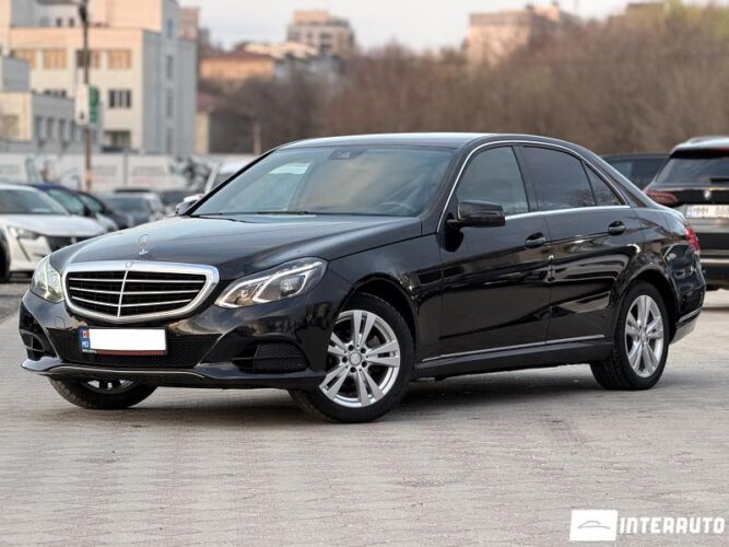 Mercedes E 220 2013 doar la InterAuto