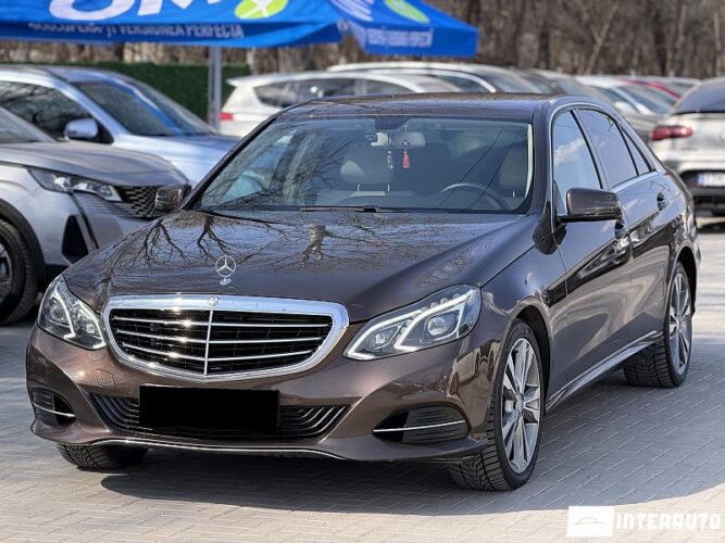 Mercedes E 200 2014 doar la InterAuto