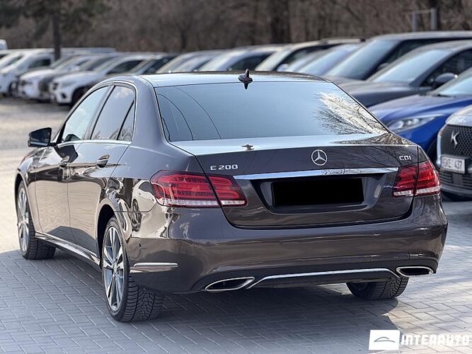mercedes E 200 2014