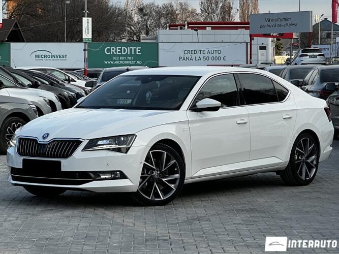 Skoda Superb 2018 doar la InterAuto