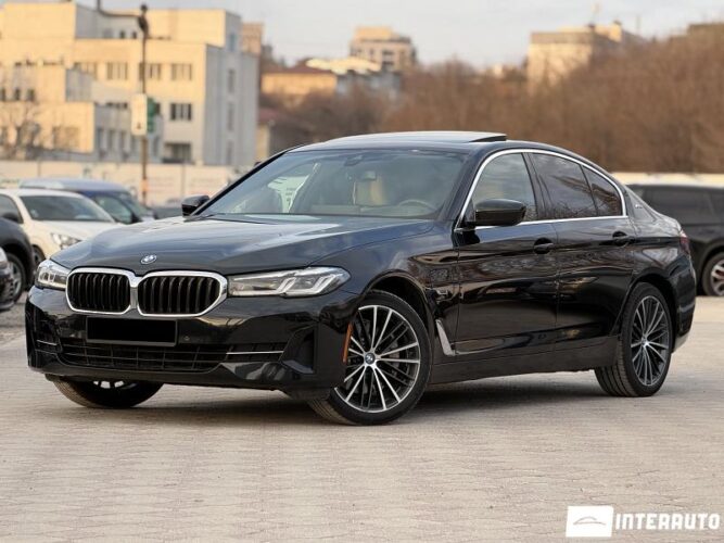 BMW 530e 2022 doar la InterAuto