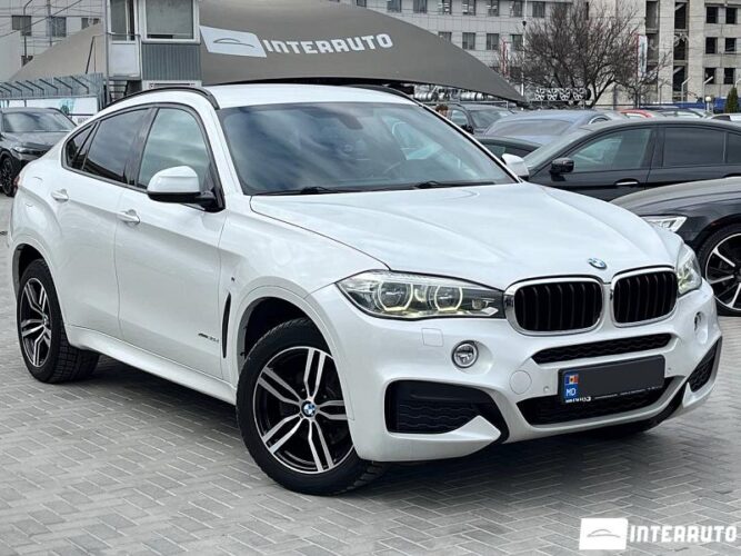 BMW X6 3.0D 2015 doar la InterAuto