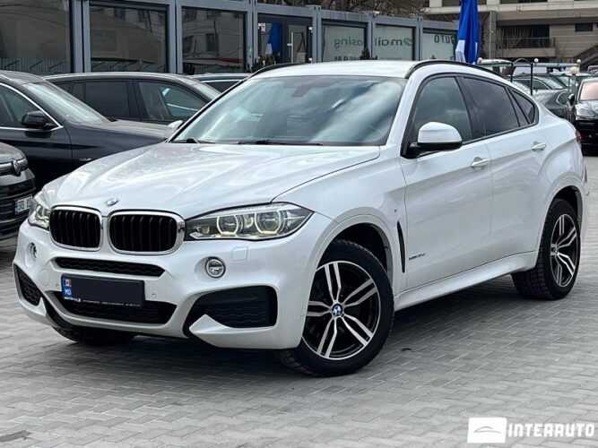 BMW X6 3.0D 2015 doar la InterAuto