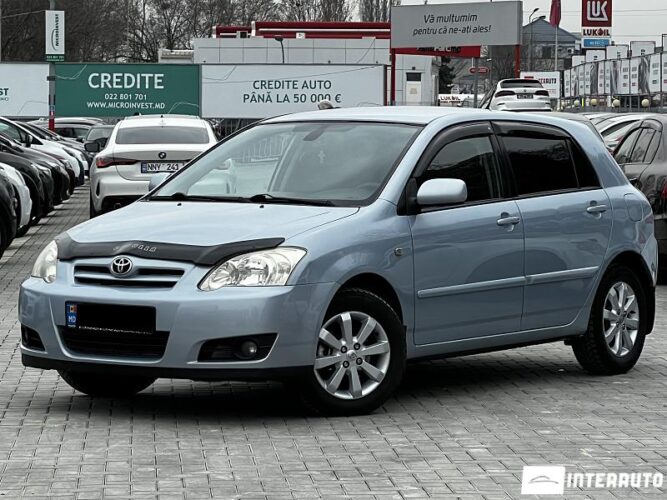 Toyota Corolla 2005 doar la InterAuto
